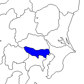 無料の東京都地図イラスト 日本地図内の位置