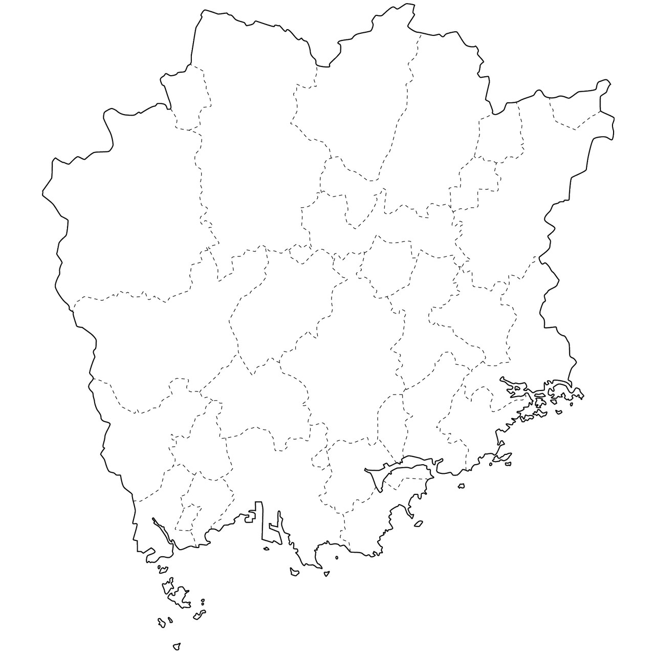 岡山 県 地図